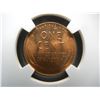 Image 3 : 1954 S Lincoln Cent NGC MS66 RED Blazer