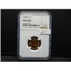 Image 1 : 1956 D Lincoln Cent NGC MS66 RED