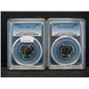 Image 1 : (2) 1971 S Roosevelt Dimes PCGS PR69 CAMEO