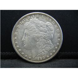 1890 S Morgan Dollar Strong Details