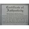 Image 10 : 2001-2007 San Francisco Clad Proof Quarters (35) Quarters