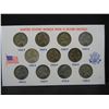 Image 1 : Complete Set Silver War Nickels