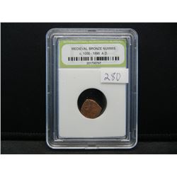 INB Medieval Bronze Nummis 1000-1690 A.D