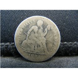 1884 Seated Dime