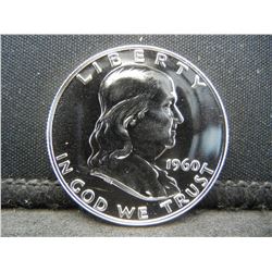 1960 Gem Proof Franklin Half Dollar