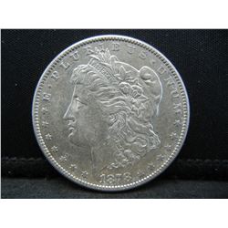 1878 S Morgan Dollar AU+ Better Date