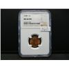 Image 1 : 1948 Lincoln Cent NGC MS66 RED NGC Price Guide $135