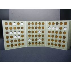 (76) Lincoln Wheat Cents In Album 1910s,11s,13s,15s,22d, All Included