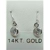 Image 2 : 14K White Gold Diamond(0.4ct) Earrings, Made in Canada, Suggested Retail Value $1200