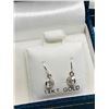 Image 4 : 14K White Gold Diamond(0.4ct) Earrings, Made in Canada, Suggested Retail Value $1200