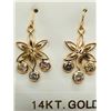 Image 2 : 14K Yellow Gold Diamond(H-I, I2-I3, 0.90ct) Earrings, Made in Canada, Insurance Value $3700 Youtube 