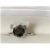 Image 1 : 10K White Gold Black Diamond(1.4ct) Ring, Made in Canada, Insurance Value $2100