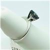 Image 3 : 10K White Gold Black Diamond(1.6ct) Ring (~Size 6)(Ring is resizable for $40) (~weight 2g), Made in 