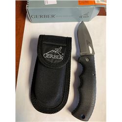 NEW Gerber GatorII Model 22 Folding Knife with Sheath