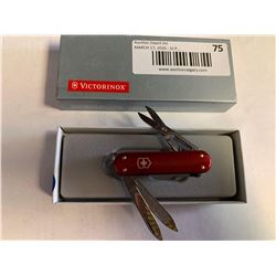 NEW Victorinox Classic Red Pocket Knife