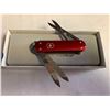 Image 2 : NEW Victorinox Classic Red Pocket Knife