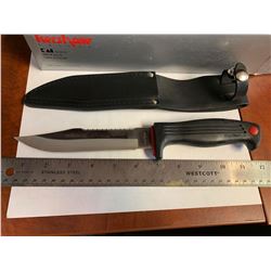 Kershaw Classic Roughneck Hunter fixed 6.5 inch blade knife with sheath