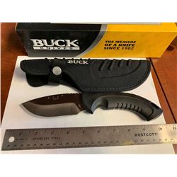 NEW Buck model 392 fixed blade hunter skinning knife with sheath