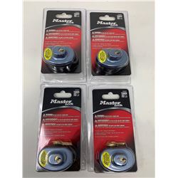 Case lot of 4 - NEW Keyed alike Master Trigger locks