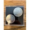 Image 2 : Lot of 2 Millennium Silver Eagle Coins