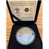 Image 2 : Royal Canadian Mint Vancouver 2010 $25.00 silver coin