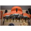 Image 8 : Blum Minipress "MSP", 220 volt includes multiple heads and accessories, fitted to shop made cabinet 