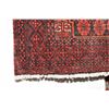 Image 2 : 100% Handmade Iranian carpet with multiple medallions, black background and deep red highlights, 38"