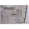 Image 2 : Unframed mixed media acrylic on massonite painting titled on verso "City" and signed by artist Jean 