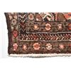 Image 2 : 100% Handmade Iranian Lilhan area carpet with triple medallion, multiple borders with soft red backg