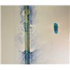 Image 2 : Framed original coloured pencil and ink drawing titled on verso "Queen Column with Seal" and signed 