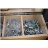 Image 2 : Cable crimping kit with crimper, cables and accessories in shop made wooden box