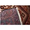 Image 3 : 100% Handmade Iranian Shiraz area carpet with triple medallion, red background with overall geometri