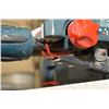 Image 2 : Bosch 4412 12" compound mitre saw, no blade included- working but lock handle extension is broken