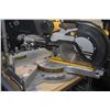 Image 2 : DeWalt DW718 12" compound mitre saw on standing- testing and working