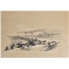 Image 2 : Gilt framed lithograph titled "Ashdod-March 24, 1839" by Scottish painter David Roberts R.A., purpor