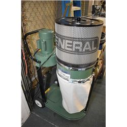 Small single bag General International model 10-030 type CFM 1, 100 volt dust collector - testing an