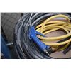 Image 2 : Selection of air compressor accessories, hose, pressure washer, tire filler etc.