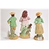 Image 2 : Three antique Staffordshire full figurines each approximately 7" in height