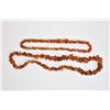 Image 1 : Two vintage natural amber necklaces including 22" and an 18"