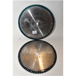 Two resharpened F.S. Tool, part no L1A300, 80 tooth 12  circular saw blades