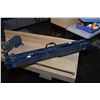 Image 1 : Pair of metal folding Mastercraft saw horse, note one is missing a handle