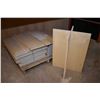 Image 1 : Selection of flat storagable slotted work risers - . (Update for March 27th. This item will be store