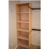 Image 3 : Five cubby open storage unit with two doors -. (Update for March 27th. This item will be stored at t