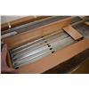 Image 2 : Shelf brackets and four 94" wid custom made metal moulding-. (Update for March 27th. This item will 