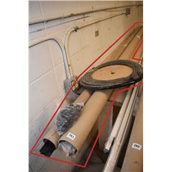 Selection of Boston bumper moulding, some stored straight and one rolled- . (Update for March 27th. 