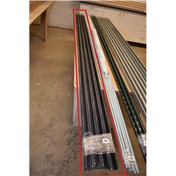 Four 10' length of Super Strut - . (Update for March 27th. This item will be stored at the Ward's Au