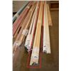 Image 1 : Eight lengths of 9' moulding - . (Update for March 27th. This item will be stored at the Ward's Auct