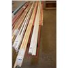Image 1 : Five 8' lengths of moulding - . (Update for March 27th. This item will be stored at the Ward's Aucti