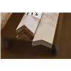 Image 2 : Five 8' lengths of moulding - . (Update for March 27th. This item will be stored at the Ward's Aucti