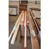 Image 1 : Two 7' and one 8' length of 1 1/2" half round moulding- . (Update for March 27th. This item will be 